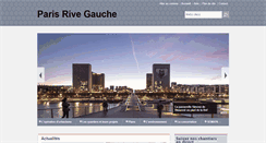 Desktop Screenshot of parisrivegauche.com